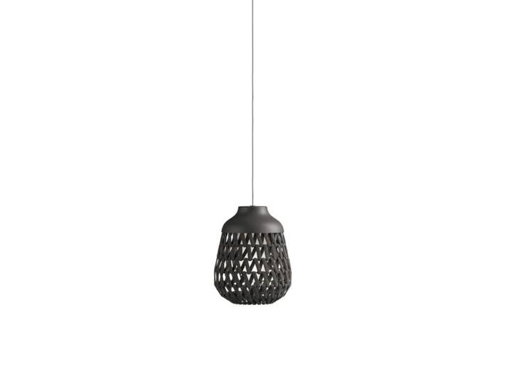 Lodes Pendelaußenleuchte Stitch, Outdoor, geflochtener Schirm -