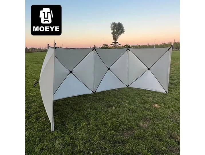 MOEYE-Pare-brise pliant pour camping en plein air, Eva de cuisinière à gaz, abri contre le vent, pique-nique, bouclier coupe-vent