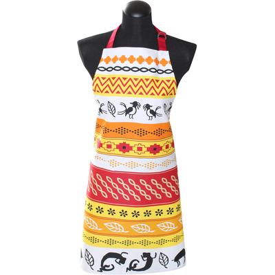 Kochschürze STUCO "Inka", bunt, B:80cm L:85cm, Baumwolle, Schürzen, Kochschürze