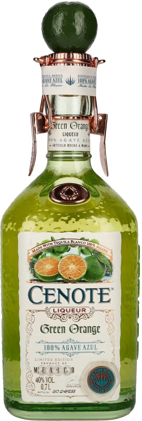 Cenote Tequila Cenote Green Orange Liqueur 40% Vol. 0,7l