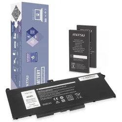 Mitsu DELL LATITUDE PRECISION 3000mAh 15,2V (3000 mAh), Notebook Akku