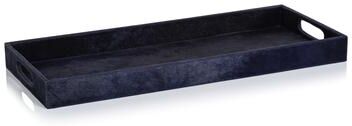 Zodax Rutbeek Hair-On-Hide Leather Serving Tray