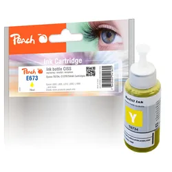 Peach Tintenbehälter gelb kompatibel zu Epson T6734Y, C13T67344A