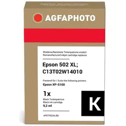 Agfaphoto, Druckerpatrone, kompatibel mit  502XL (BK)
