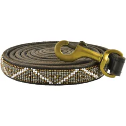 Kampuni Hundeline Kabaka mist lang, 162x2,1 cm (Hund), Halsband + Leine