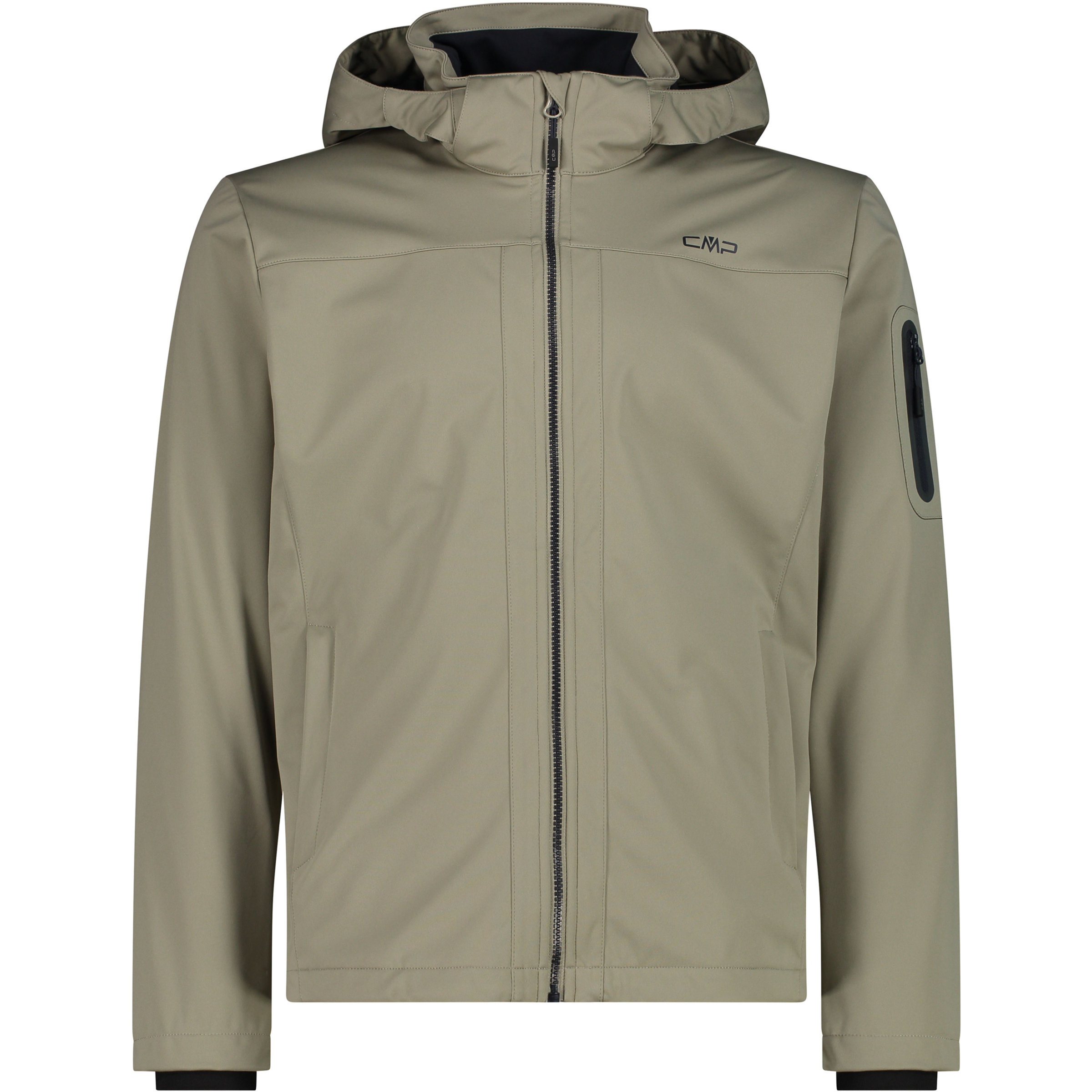CMP Light Softshell Herren Softshelljacke oliv Größe XL Trekking Wasserabweisend Wasserabweisend