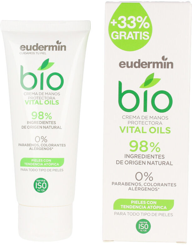 Eudermin Creme protetor para mãos orgânico 100 ml