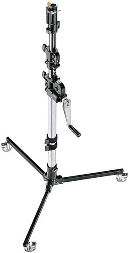 Manfrotto - 087nwlb - Stativ Wind-Up Low Base/räder