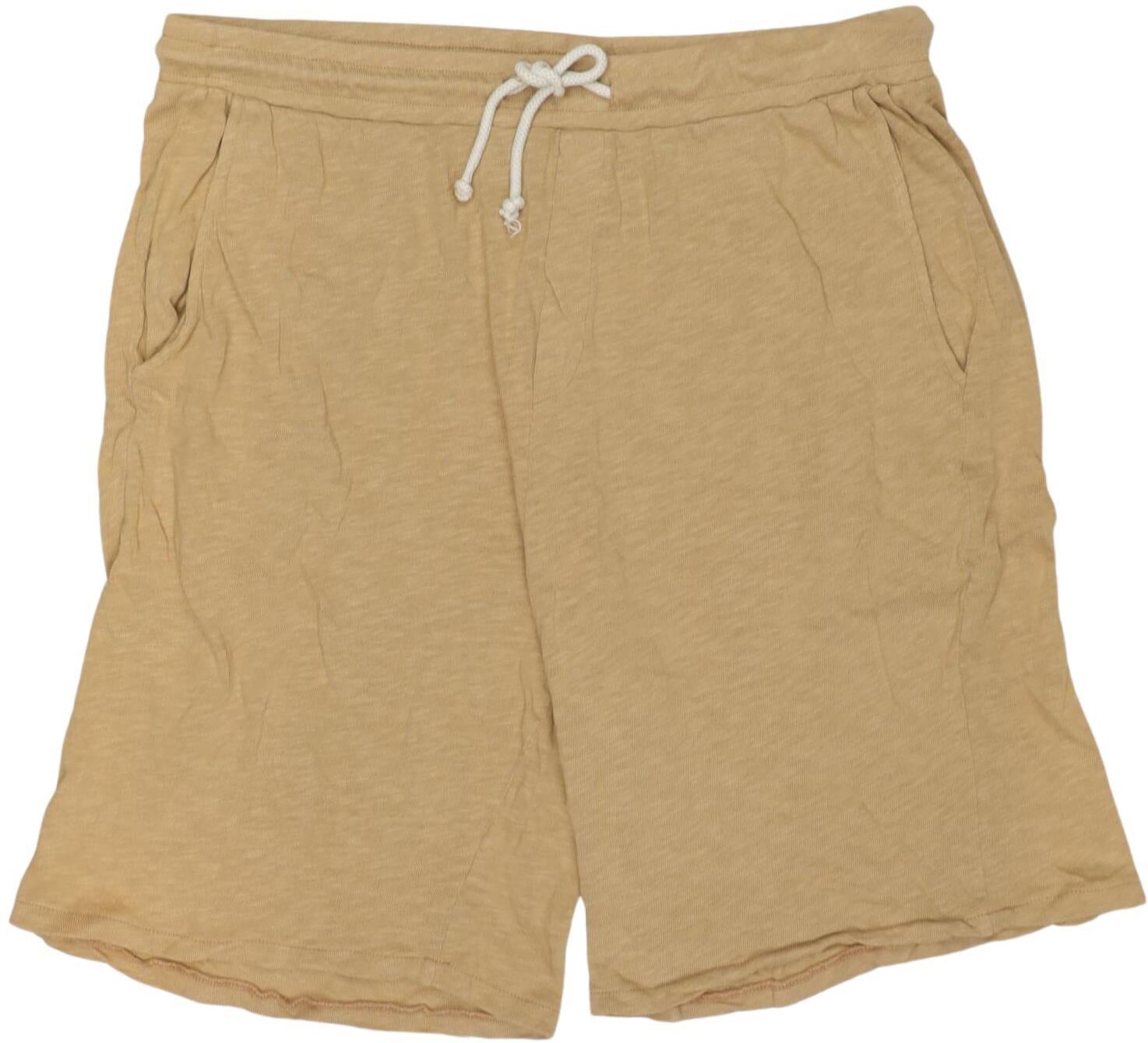 American Vintage Herren Shorts, Beige, Gr. L, Baumwolle - Second Hand
