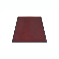 Schmutzfangmatte Miltex Olefin rot 122 x 244 cm mit weichem Rücken