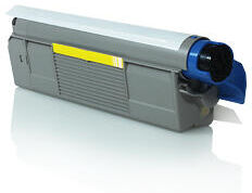 4PAPER Oki C610 Toner Amarelo Compatível