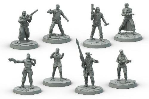 Modiphius Fallout: Wasteland Warfare - Survivors Bordspel