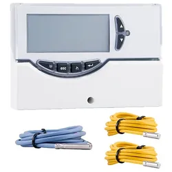 Barberi Steuereinheit für thermische Solaranlagen mit 3 Temperaturfühlern - 3 Input NTC, 2 Output on/off, 1 Output Alarm, 1 Output PWM, 1 Output 0–10