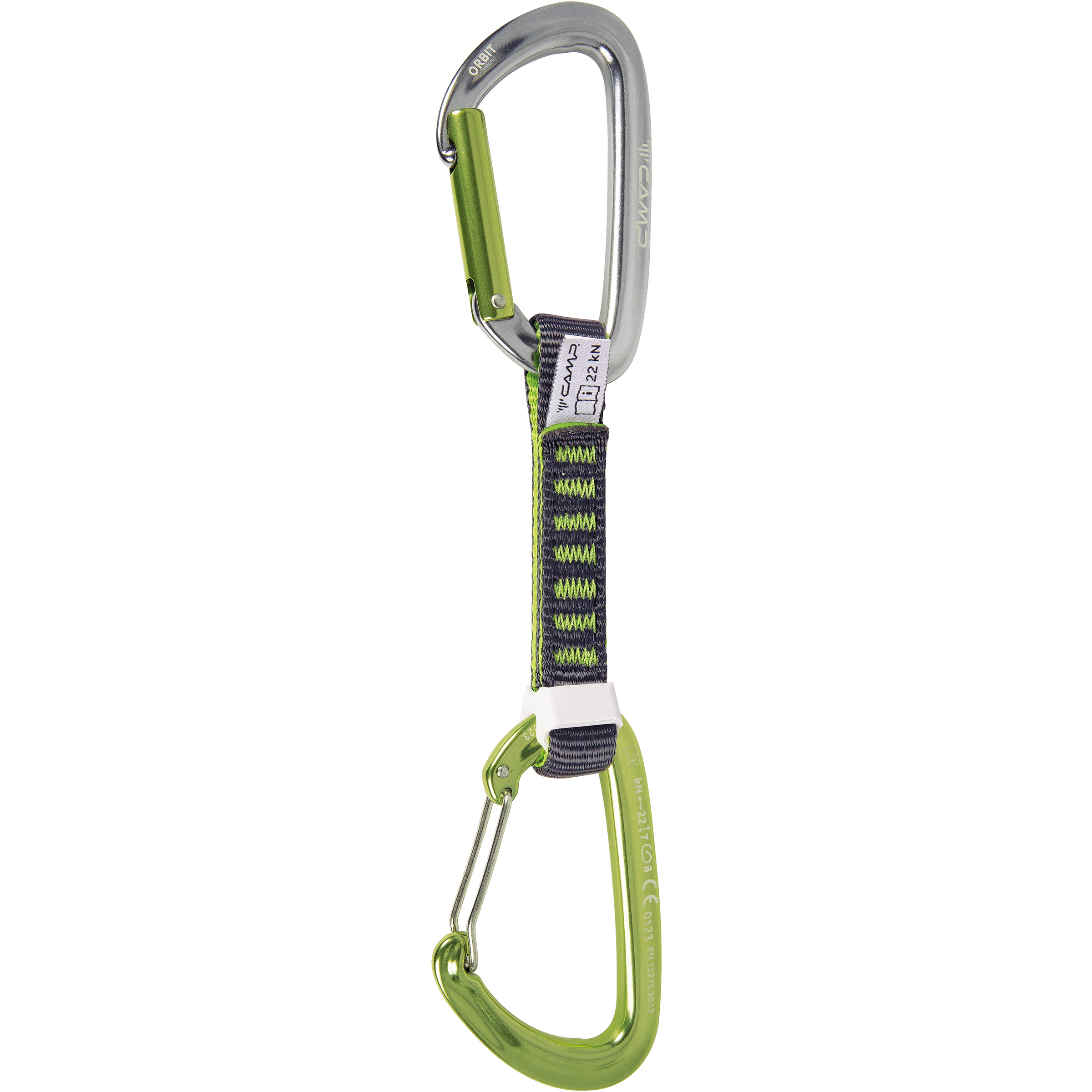 Camp Orbit Mixed KS Expressset Express-Sets gelb Größe 12CM Alpinklettern | Sportklettern