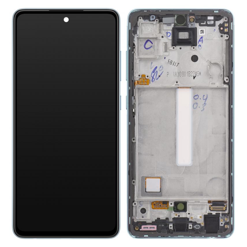Samsung Display Unit für Galaxy A52 5G A526 / A52 A525, blau (Display) (58015714)