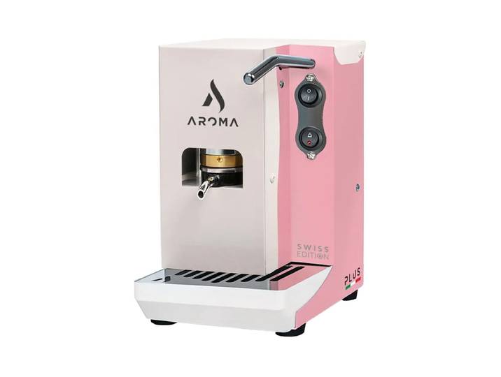 AROMA Plus Pink Swiss Edition Portionensystem Pink