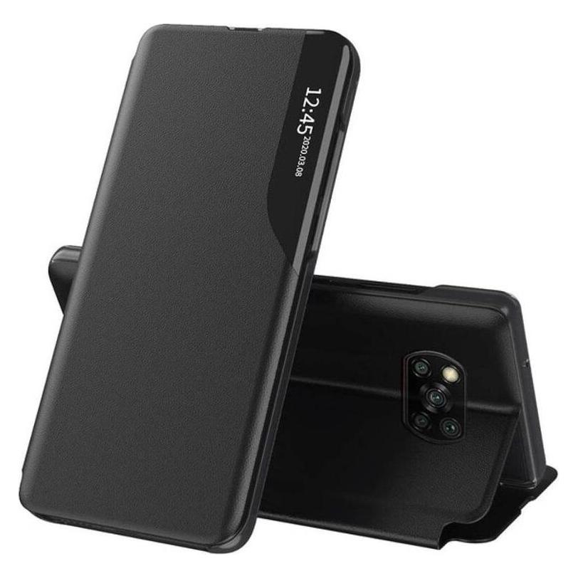 Techsuit - eFold Series - Xiaomi Poco X3 / Poco X3 NFC / Poco X3 Pro - Black (Xiaomi Poco X3, Xiaomi Poco X3 NFC, Xiaomi Poco X3 Pro) (56338590)