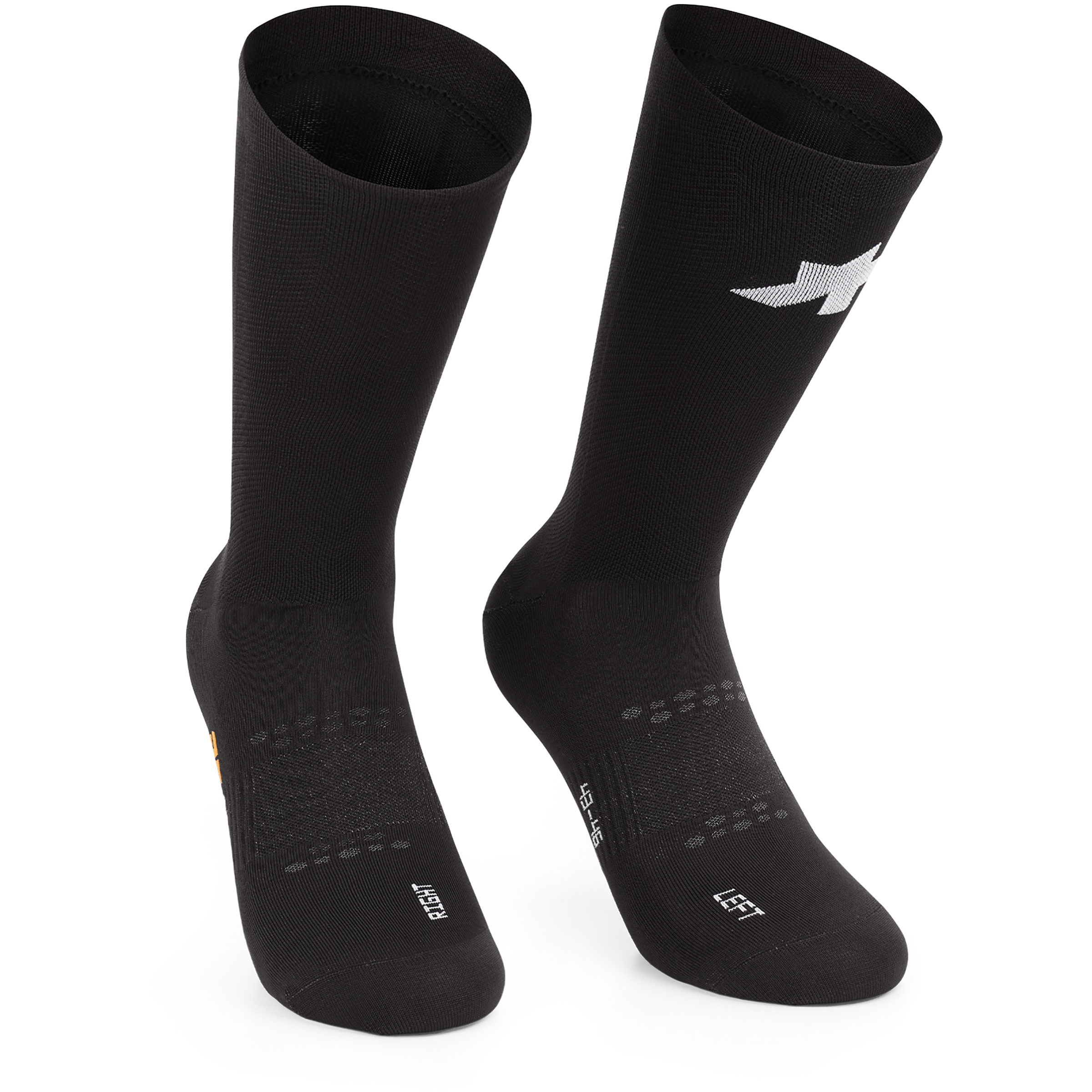 Assos Equipe RS S11 Fahrradsocken schwarz Größe 35 Gravel | Rennrad Elastisch
