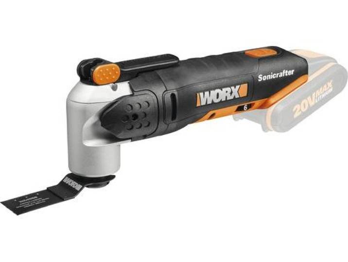 WORX WX678.9\, Découpe\, Ponçage\, Polissage\, Découpe\, Grattage\, Multicolore\, 20 000 oscillations/min\, 5 000 oscillations/min\, Batterie\, 20 V