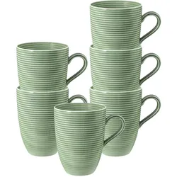 Seltmann, Tasse, Beat Color Glaze Kaffeebecher (350 ml, 6x)