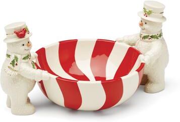 Lenox Happy Holly Days Treat Bowl