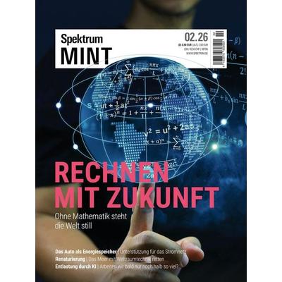 Spektrum MINT 2/2026 - Rechnen mit Zukunft, Taschenbuch von , Spektrum der Wissenschaft, 978-3-690-41064-9