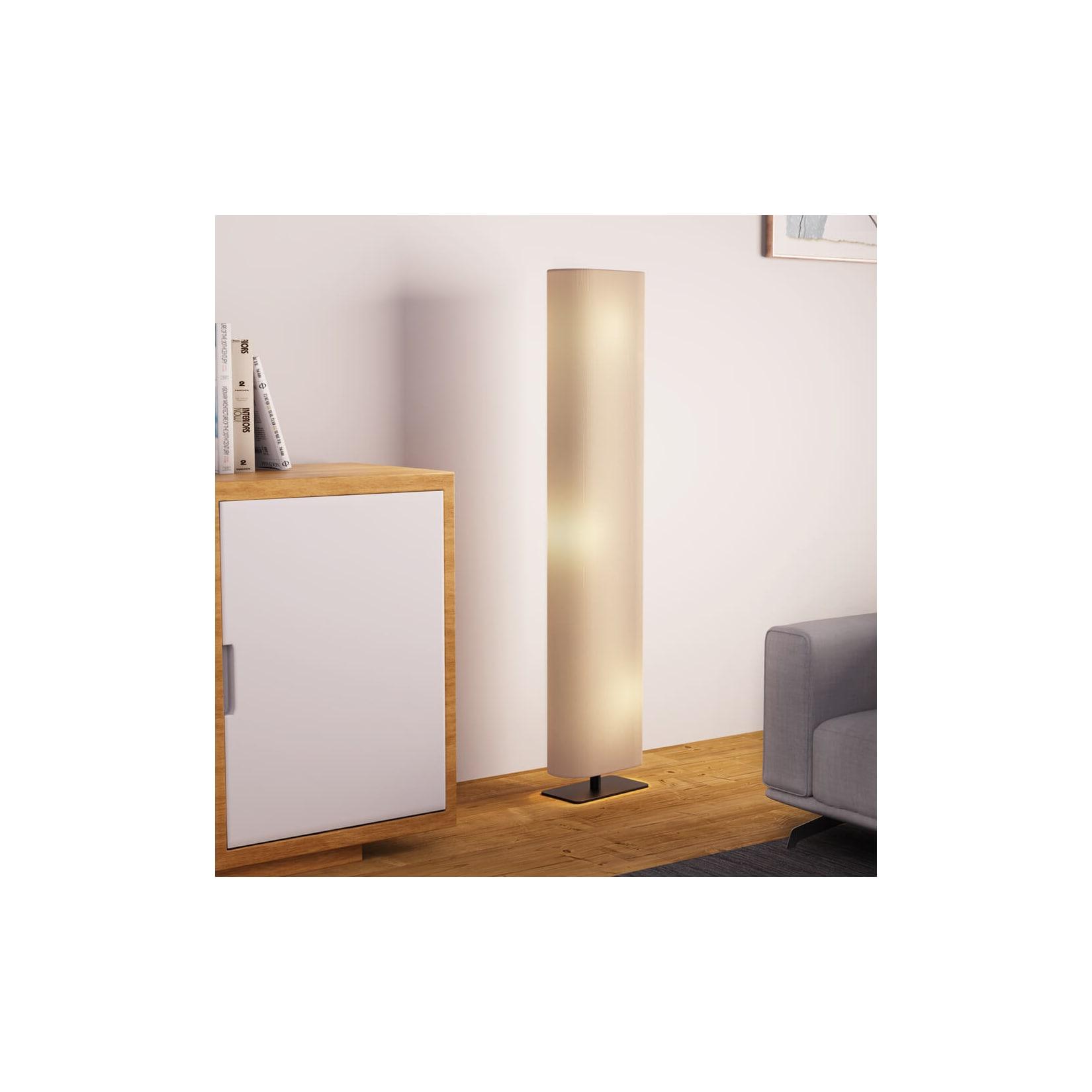 HOME DELUXE Kleine Tischlampe SUKO - Beige