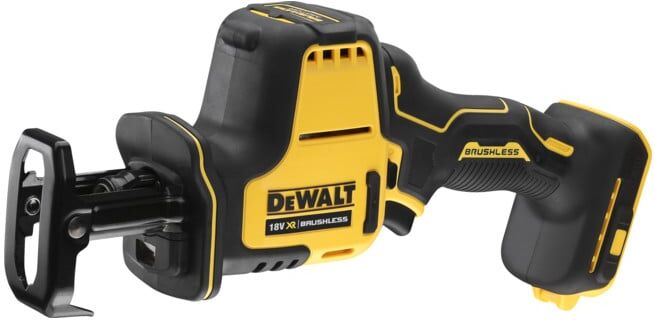 Scie sabre compacte sans fil 18 volts DEWALT (sans balais), version de base (DCS369NT-XJ)