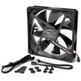 Noiseblocker BlackSilentPRO PK-2 140x140x25mm 1200 U/min 22 dB(A) schwarz