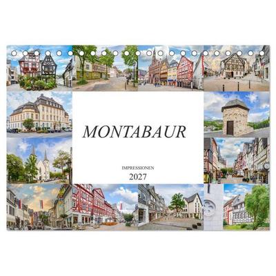 Montabaur Impressionen (Tischkalender 2027 DIN A5 quer), CALVENDO Monatskalender