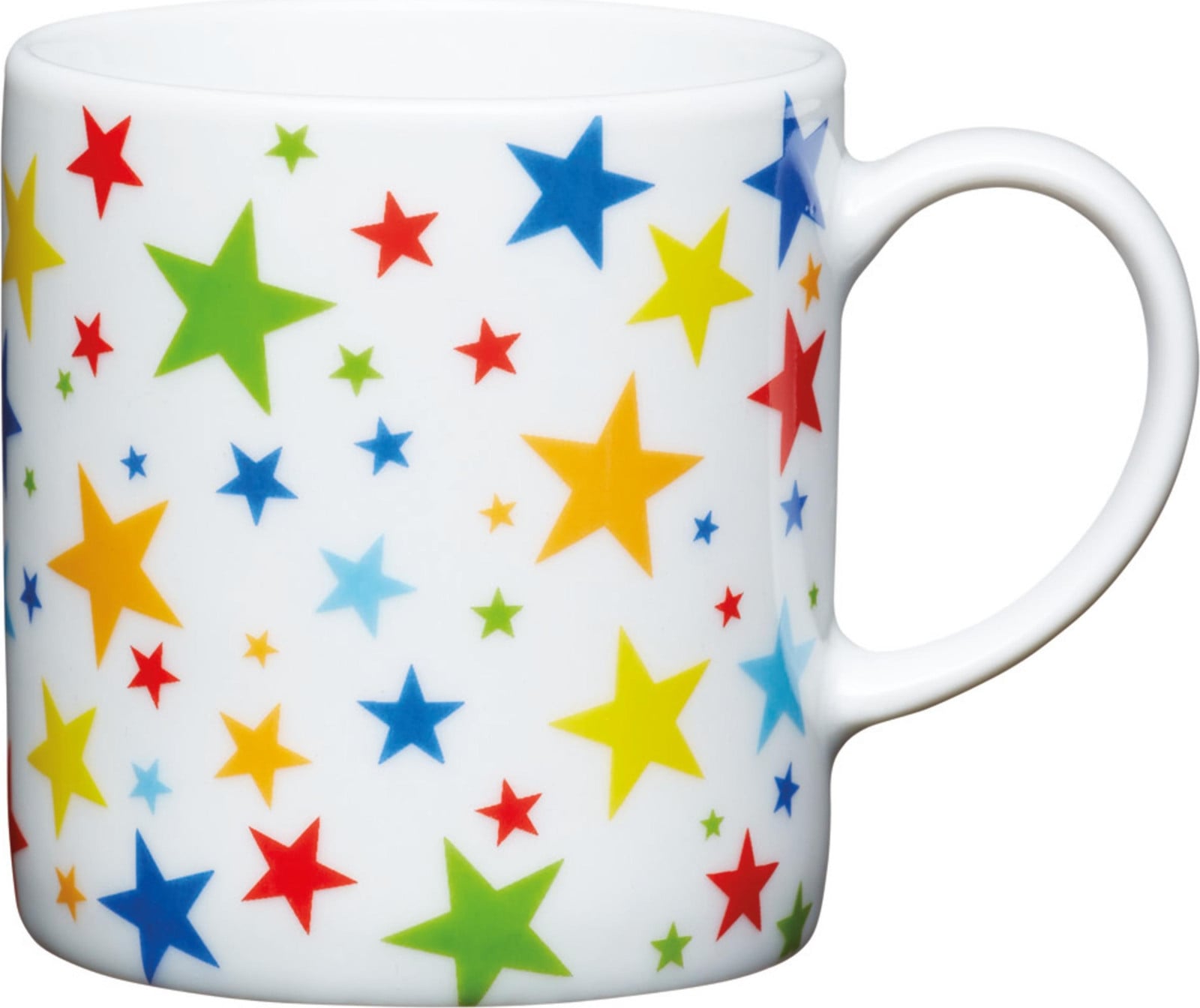 KitchenCraft Espressokopjes met sterrenmotief 80 ml