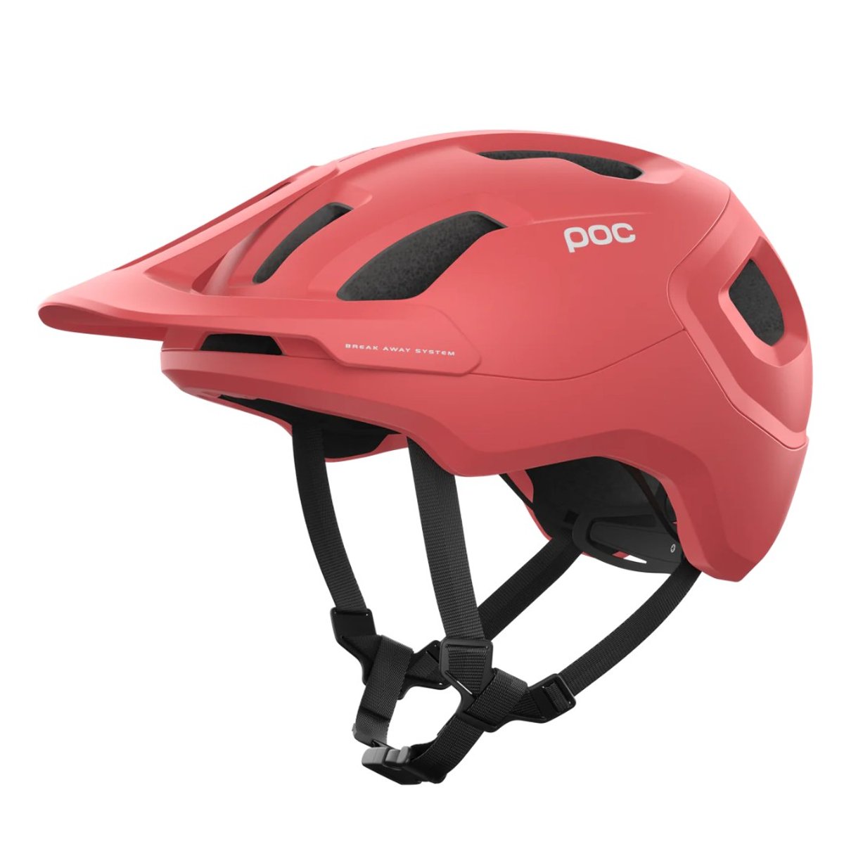 Capacete POC Axion Matte Vermelho, Tamanho L Unisex