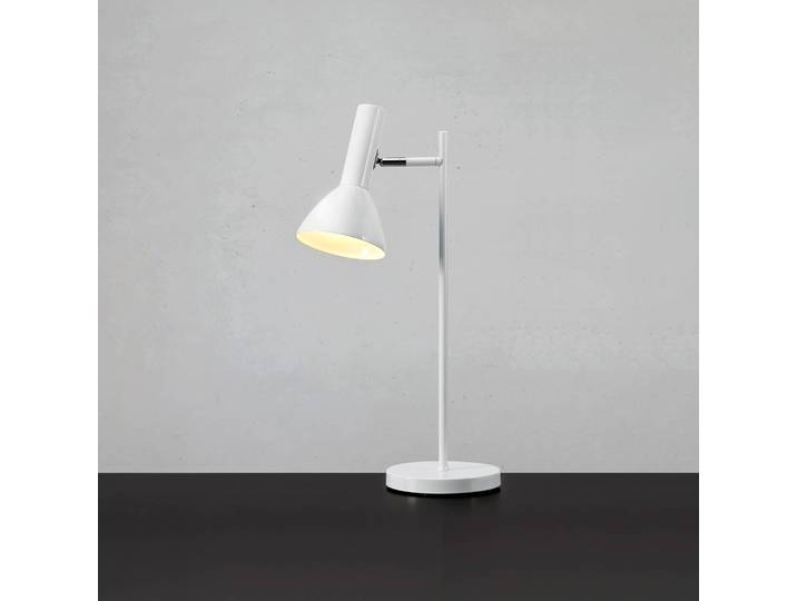 Markslöjd Schreibtischlampe Metro, weiß / opal, für Wohn- / Esszimmer, Metall, Modern, Tischlampe