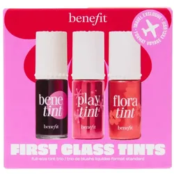 BeneFit Cosmetics, Lippenstift + Lipgloss, First Class Tints Liquid Lip and Cheek Color Geschenkset