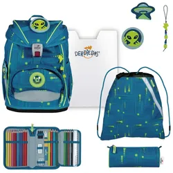 DerDieDas ErgoFlex Light Schulrucksack-Set 5tlg