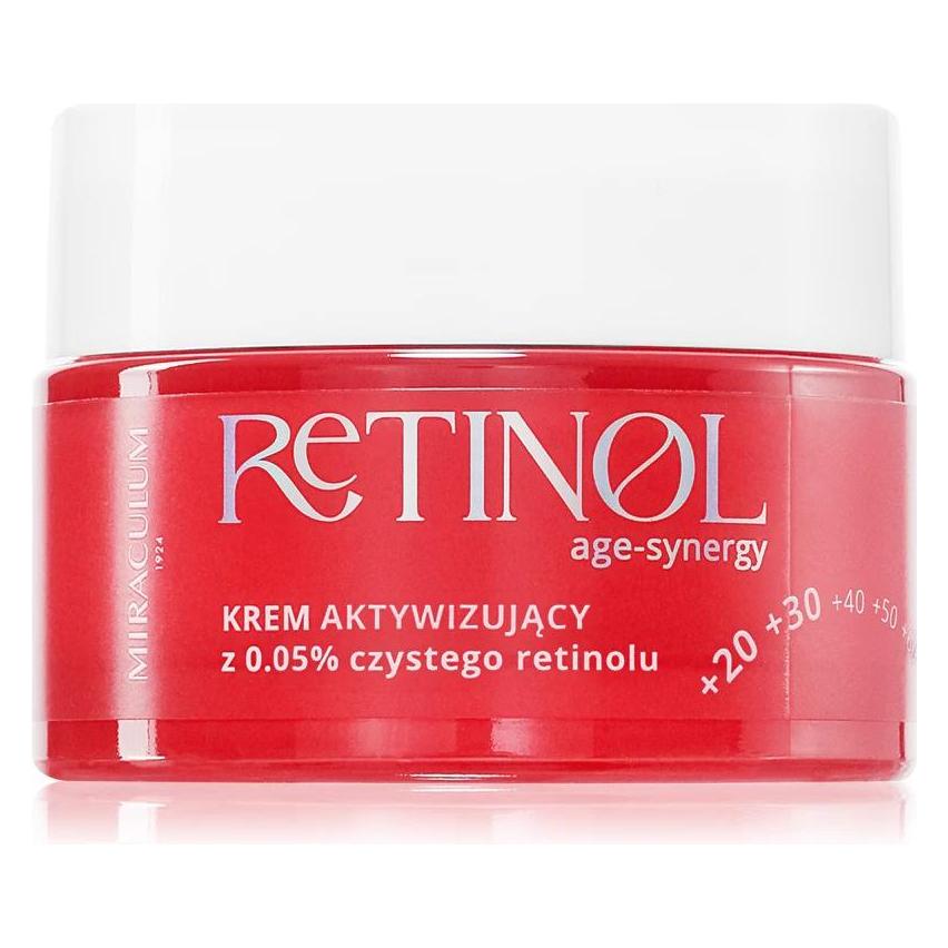 Miraculum Age-Synergy Retinol krem aktywizujący do twarzy na noc z 0.05% czystego retinolu 50ml (50 ml, Nachtcreme) (56258550)