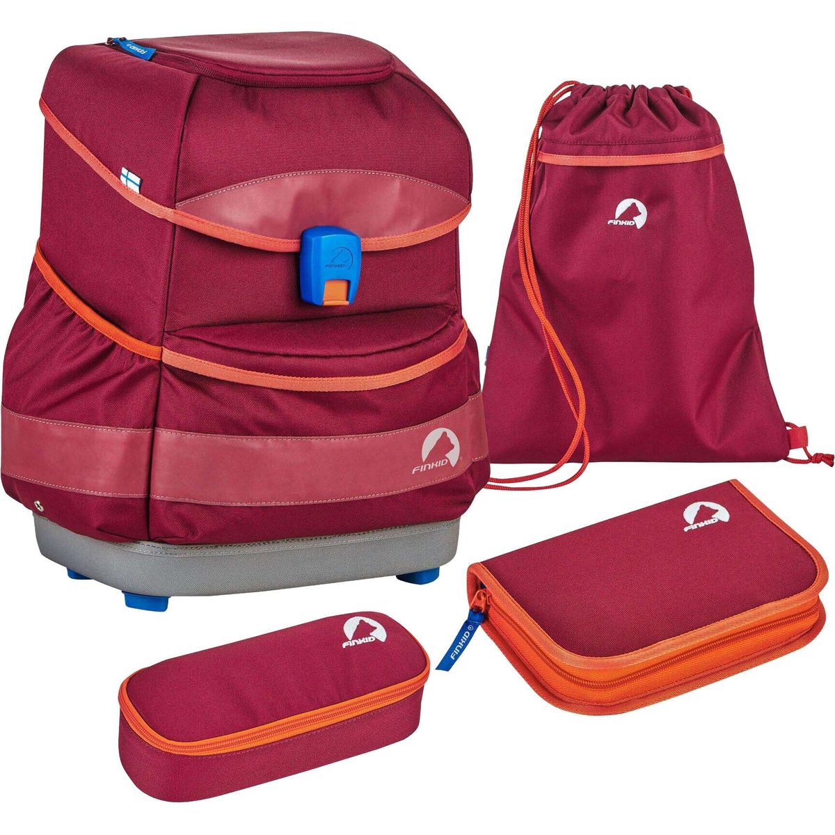 Finkid Buddy Classic beet red/chili (259202) onesize 7312003-259202-onesize