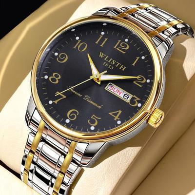 Fusion Finds Luxury Women's Quartz Watch With Waterproof Watch Design, Calendar & Luminous Display b