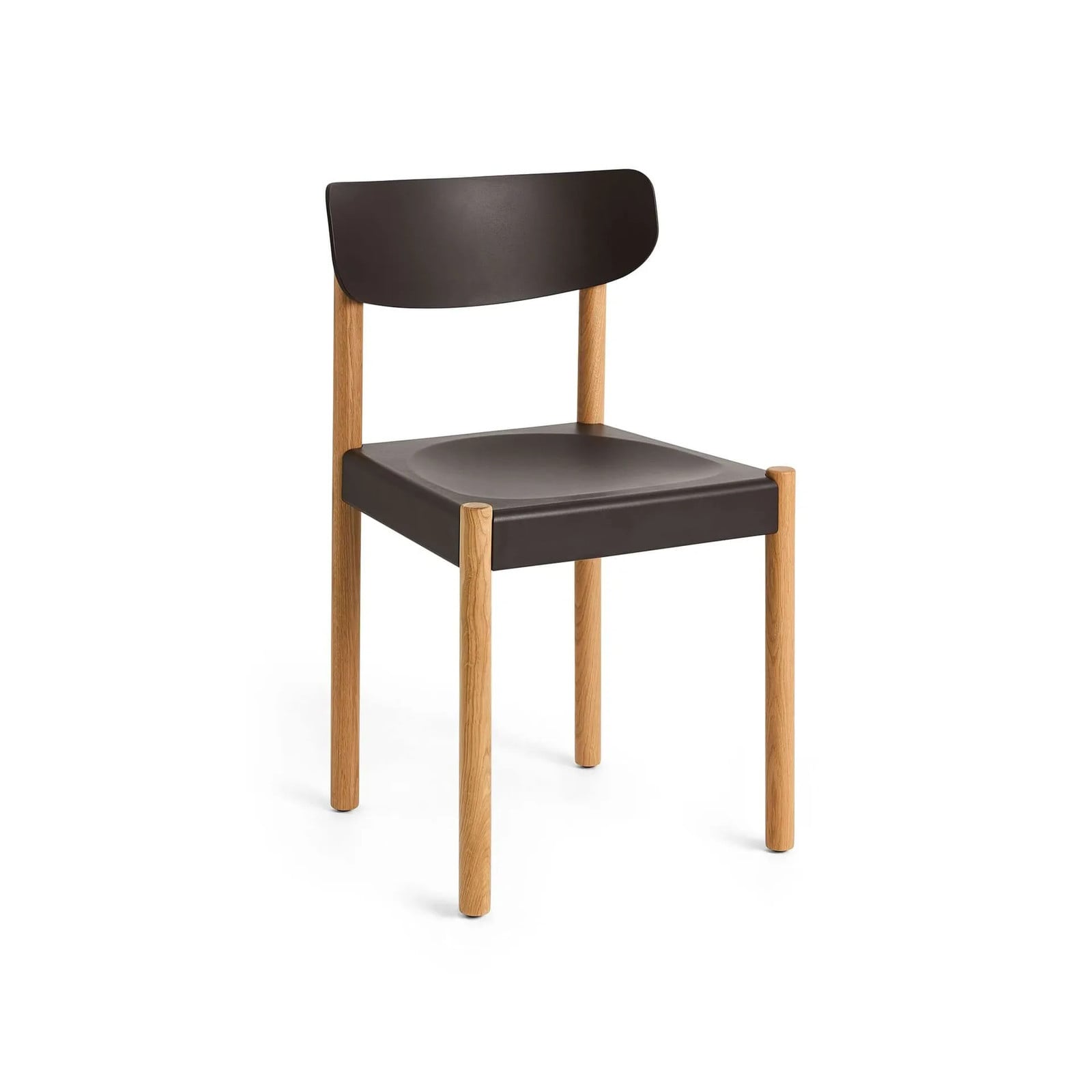 HAY Pack Chair 10 stoel Geolied eik-graphite brown
