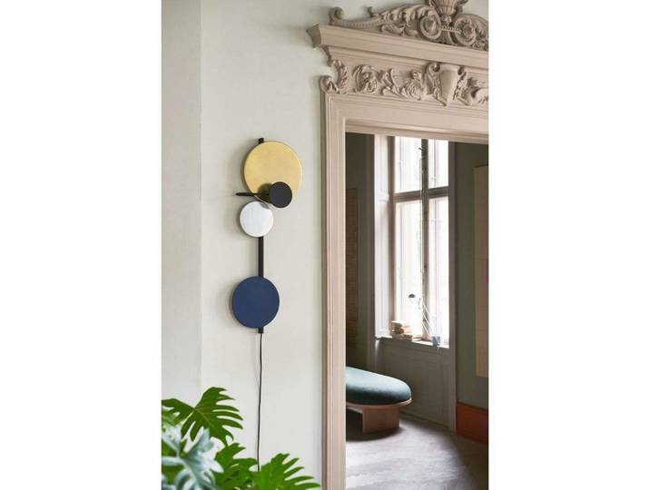 Planet Wandleuchte Navy Blue - Please Wait to be Seated - Wohnzimmer - Metall