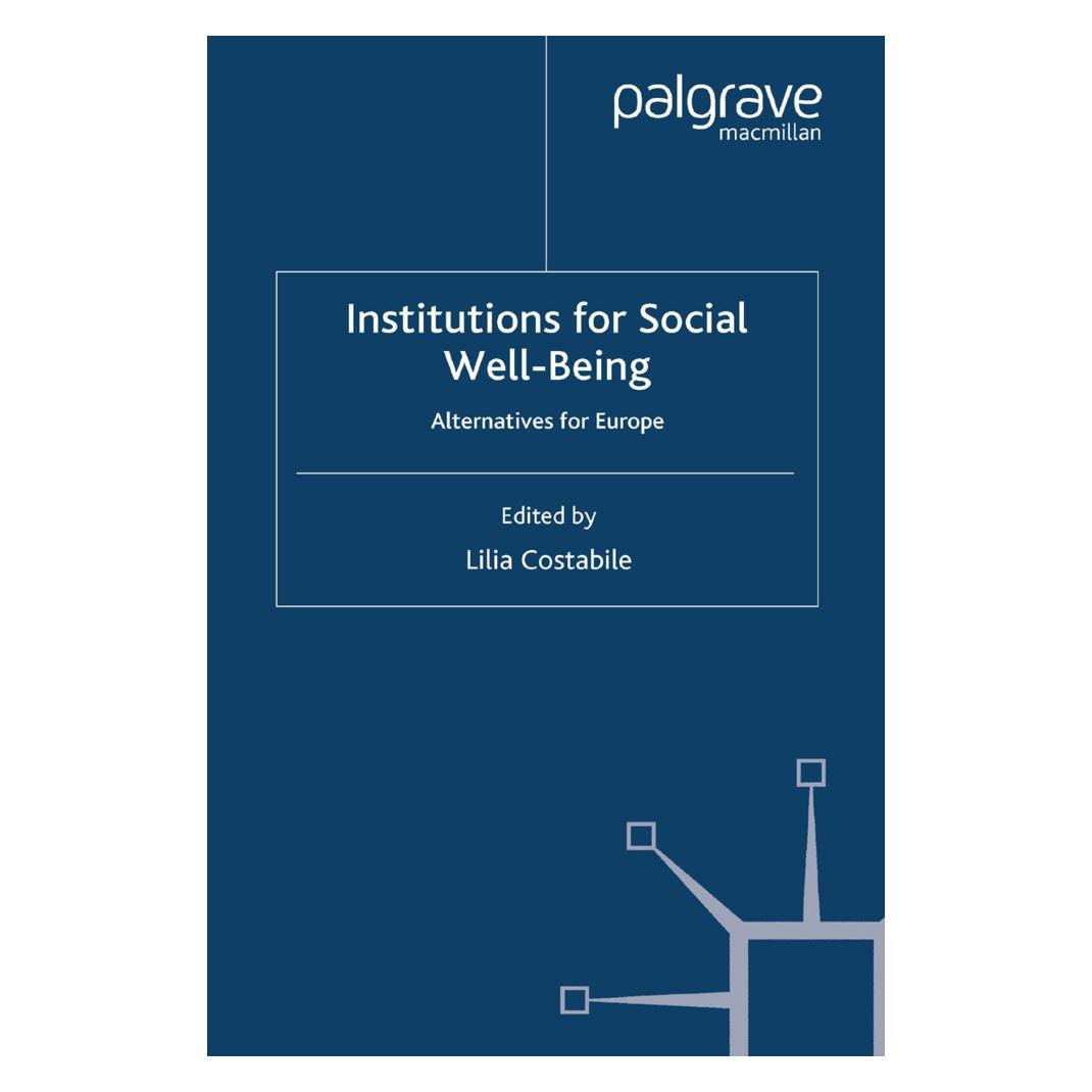 Springer Institutions for Social Well Being (Englisch, Softcover, Lilia Costabile) (55821660)