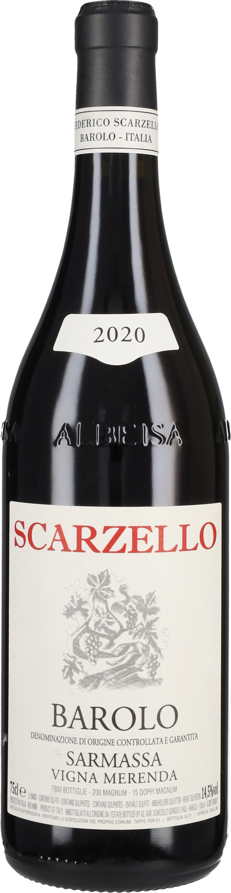 Barolo 'Sarmassa Vigna Merenda' Scarzello 2022
