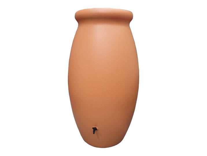 Récupérateur à eau jarre Toscan 500L terre cuite diamètre 80X143cm