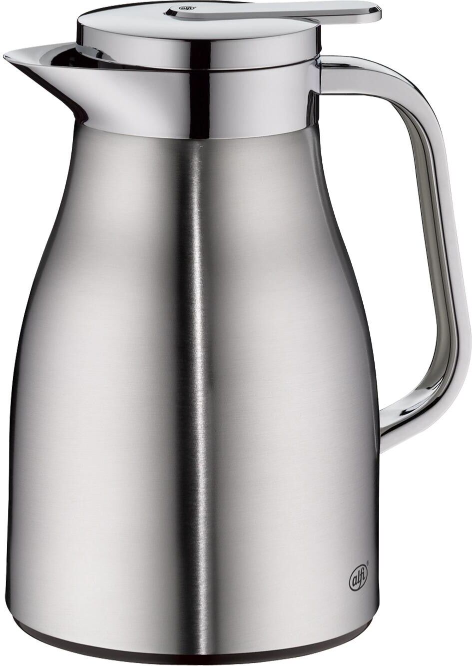 Isolierkanne ALFI "Skyline 650 ml", silber (silberfarben), Kannen, 0,65 l, Edelstahl, Isolierkanne, H:21,5cm silberfarben 0,65 l