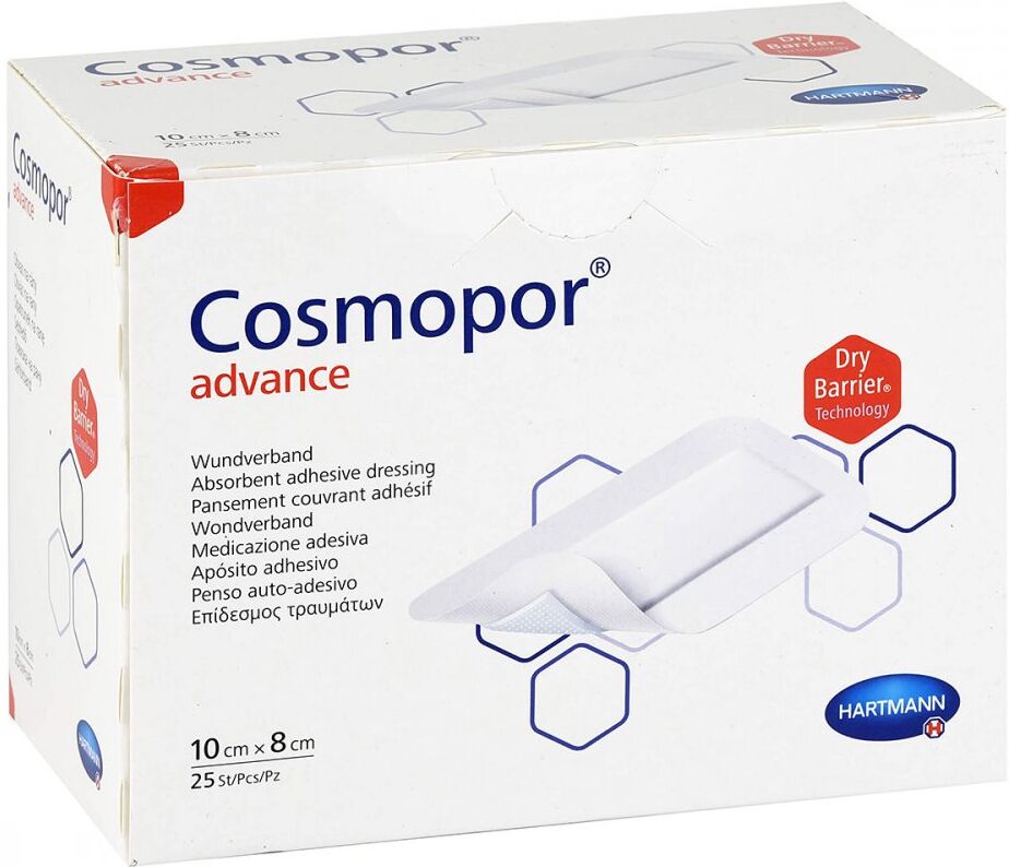 Cosmopor Advance 8x10 cm 25stk