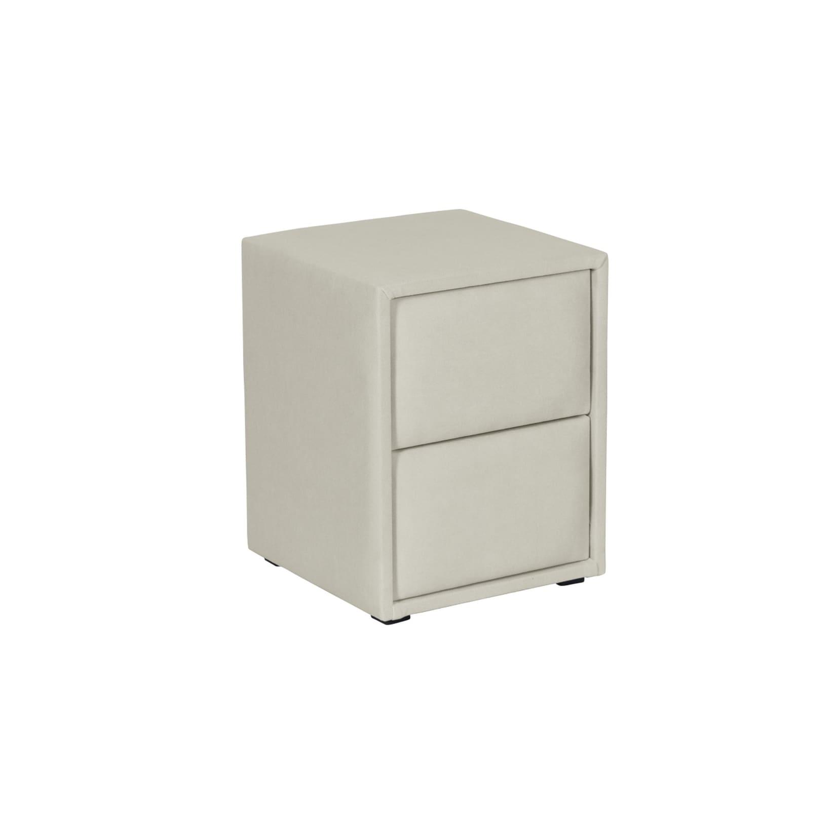 Carmen PERRY LUX Nachttisch – Creme