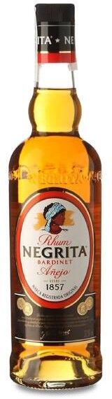 Bardinet Ron Negrita Añejo  1 Litre