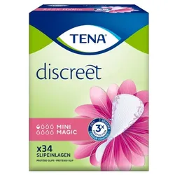TENA Discreet mini magic Einlagen 6X34 St
