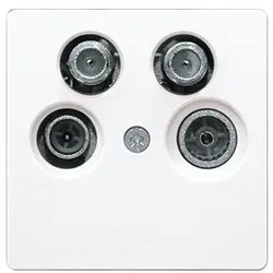 Eltako 4-Loch-Abdeckung TV55E/4-pg