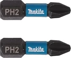 Makita B-63616 Impact Black Impact Screwdriver Bit - 2 Pieces